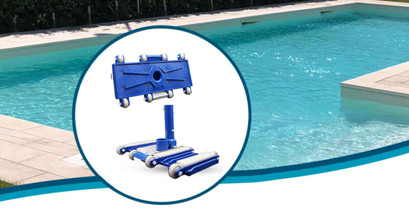 Aspiratore flessibile con ruote