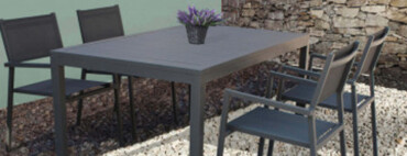 Poltrona da esterno impilabile